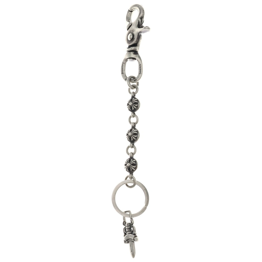 CHROME HEARTS(クロムハーツ) CLIP No2 BALL 3B クロスボール クリップ キーチェーン シルバー -