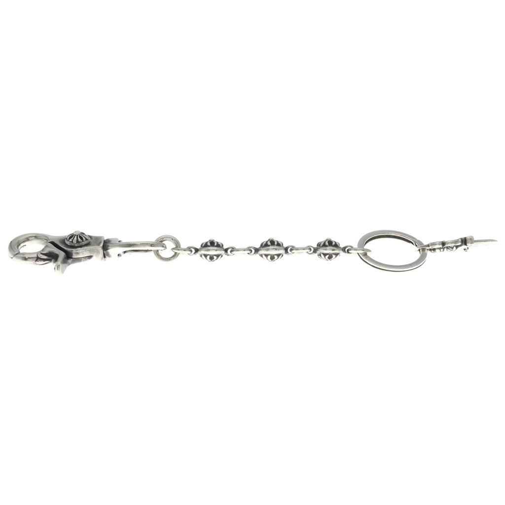 CHROME HEARTS(クロムハーツ) CLIP No2 BALL 3B クロスボール クリップ キーチェーン シルバー -