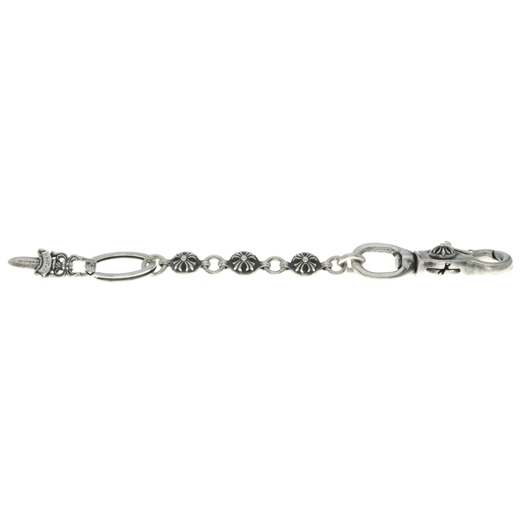 CHROME HEARTS(クロムハーツ) CLIP No2 BALL 3B クロスボール クリップ キーチェーン シルバー -