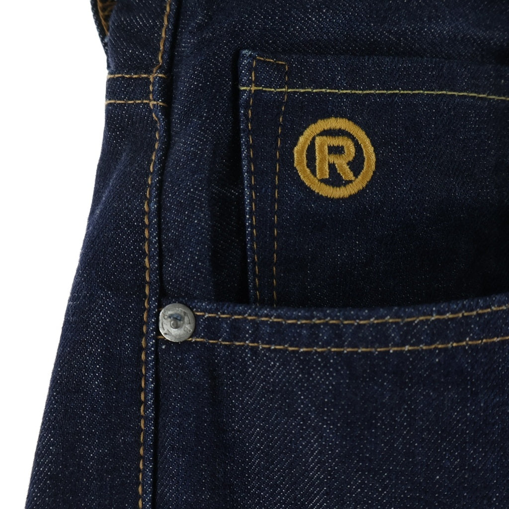 A BATHING APE(アベイシングエイプ) SHARK DENIM WGM シャークペイント デニムパンツ インディゴ