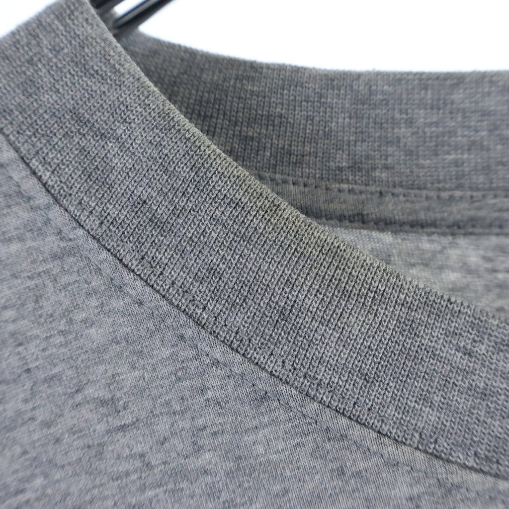 VETEMENTS(ヴェトモン) 21SS アナーキーゴシックロゴ オーバーサイズショートスリーブ 半袖Tシャツカットソー グレー UE51TR640G