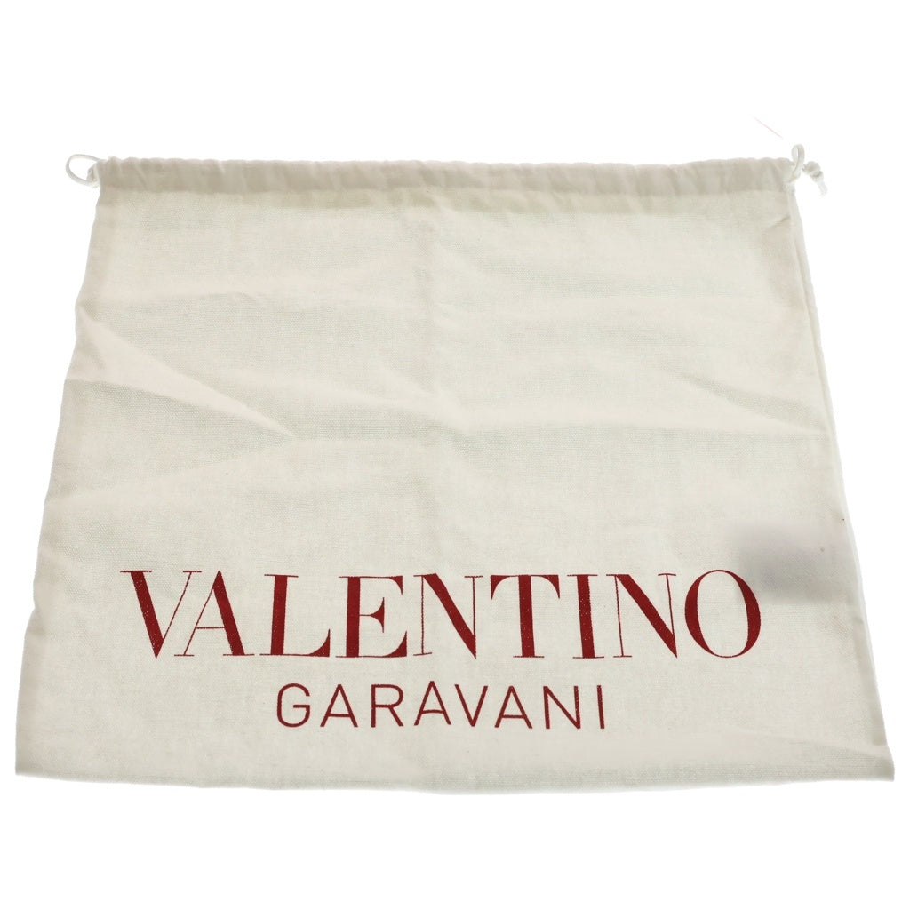 VALENTINO(ヴァレンティノ) Rockstud Foldover Top Shoulder Bag ロックスタッズクロスボディバッグ ショルダーバッグ ベージュ レディース