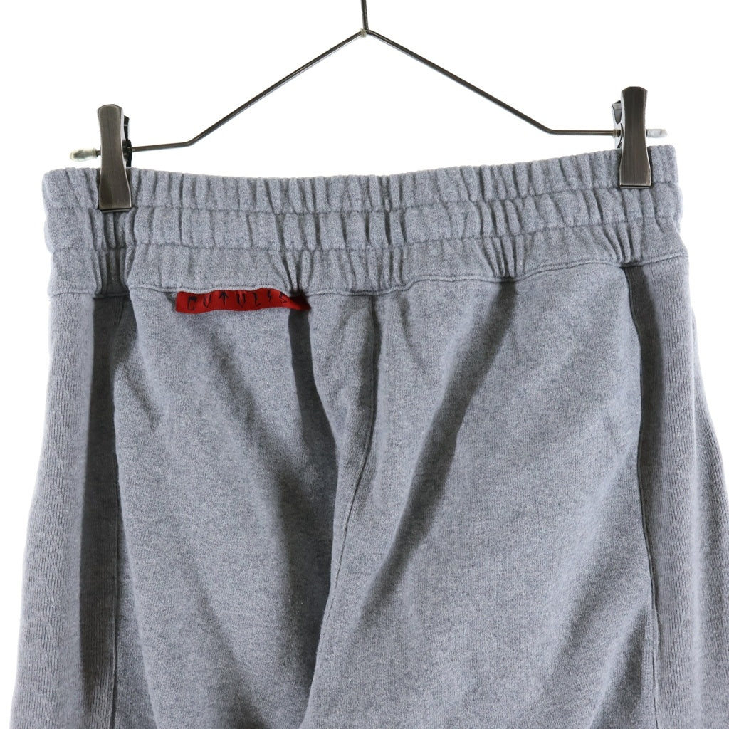 cvtvlist(カタリスト) BASIC ZIP SWEAT PANT ジップ スウェットパンツ グレー 2401030403