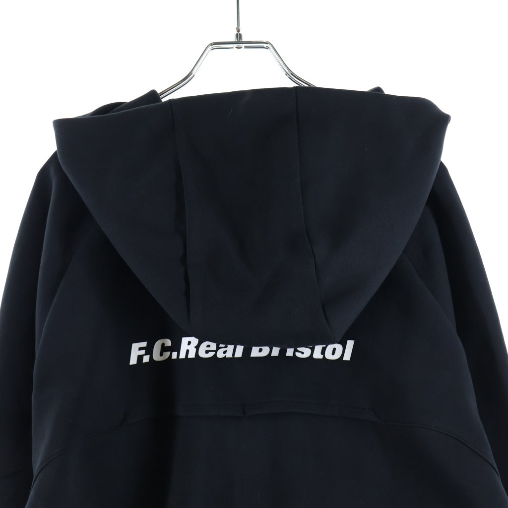 F.C.R.B./F.C.Real Bristol/FCRB(エフシーアールビー/エフシーレアルブリストル) TECH SWEAT VENTILATION HOODIE テック ジップアップパーカー ブラック FCRB-252072