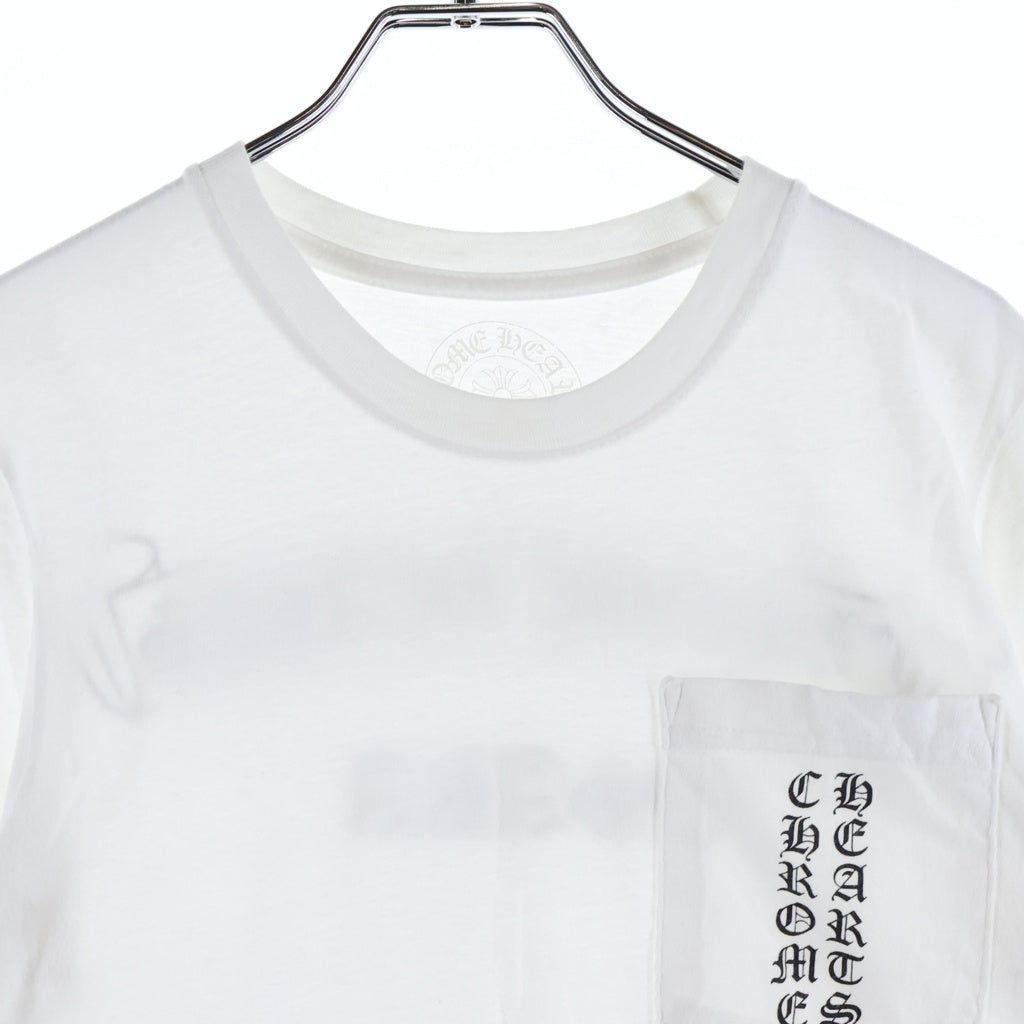 CHROME HEARTS(クロムハーツ) Osaka Back Scroll Label Logo S/S Tee 大阪限定 バックスクロールラベル半袖Tシャツ ホワイト