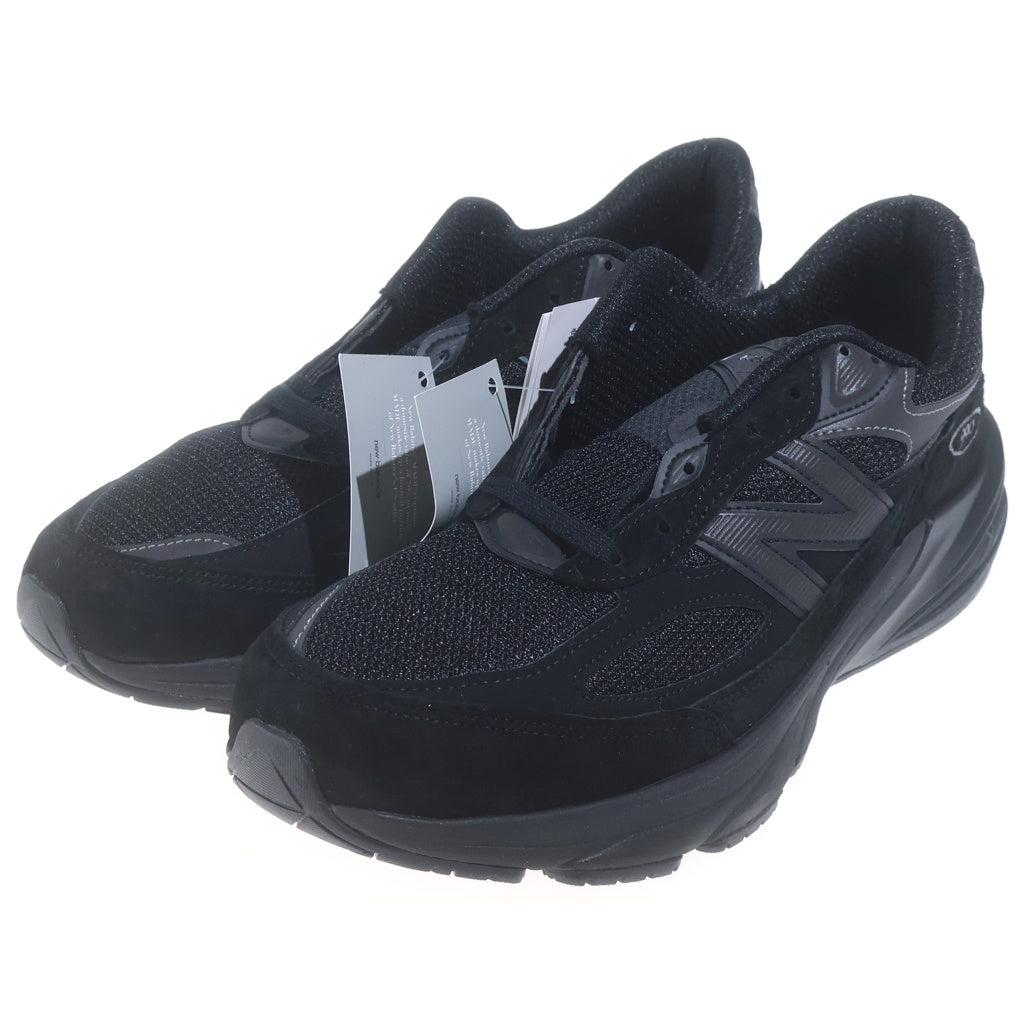 New Balance(ニューバランス) U990BB6 USA製 TRIPLE BLACK スエード メッシュ ローカット スニーカー ブラック US9.5/27.5cm