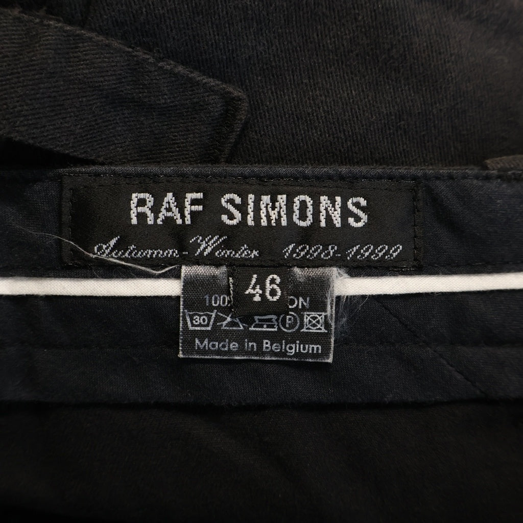 RAF SIMONS(ラフシモンズ) 98AW Radioactivity期 BONDAGE CARGO PANTS ボンテージカーゴパンツ ブラック