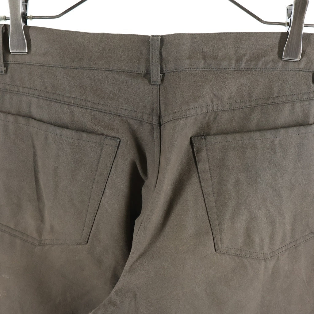 RAF SIMONS(ラフシモンズ) 02AW Virginia Creeper期 STRAIGHT PANTS ストレートパンツ カーキ