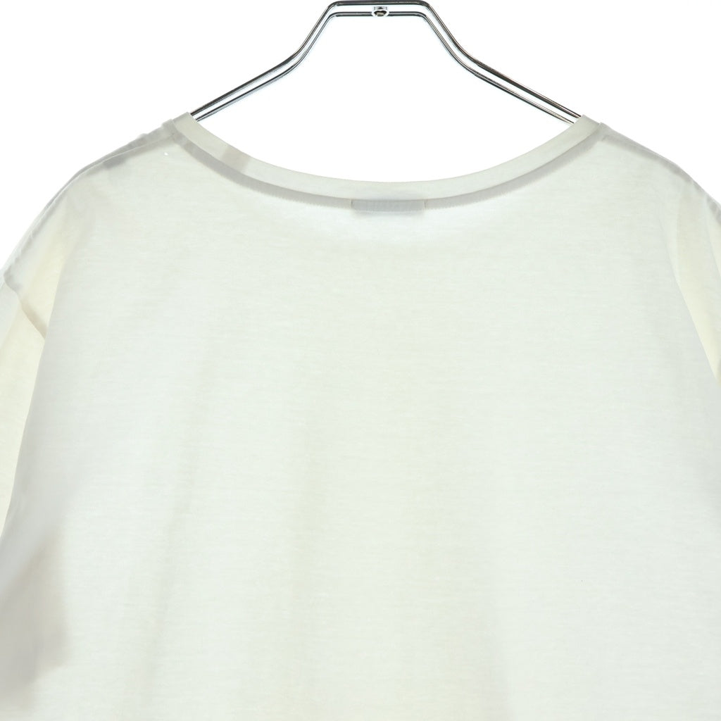 MONCLER(モンクレール) MAGLIA T-SHIRT ロゴワッペン 半袖Tシャツ ホワイト D10918001300