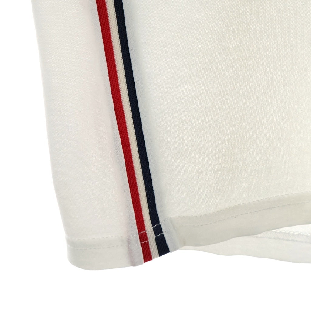 MONCLER(モンクレール) MAGLIA T-SHIRT ロゴワッペン 半袖Tシャツ ホワイト D10918001300