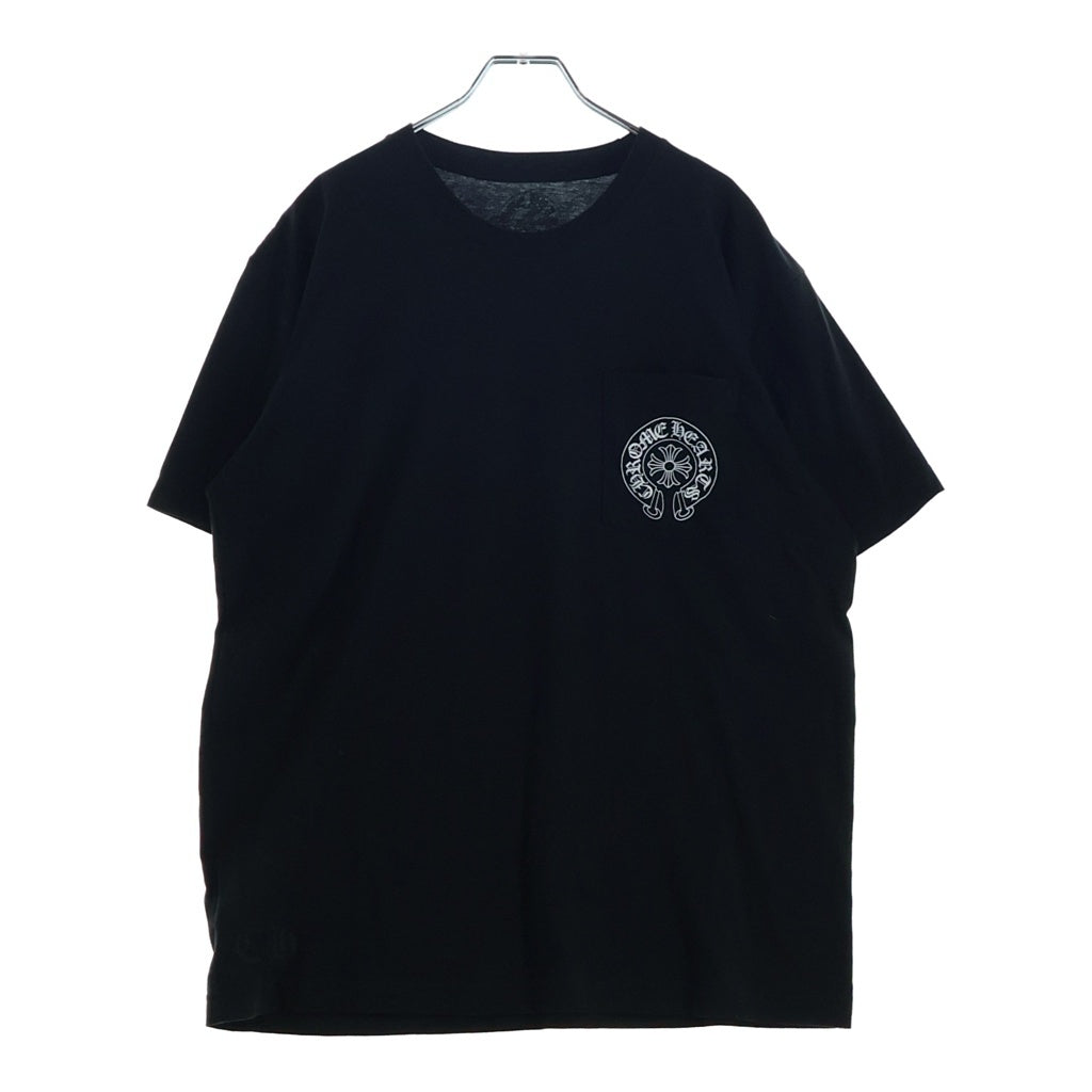 CHROME HEARTS(クロムハーツ) ASPEN HORSESHOE S/S TEE アスペン限定 ホースシュー クルーネック半袖Tシャツ カットソー ブラック