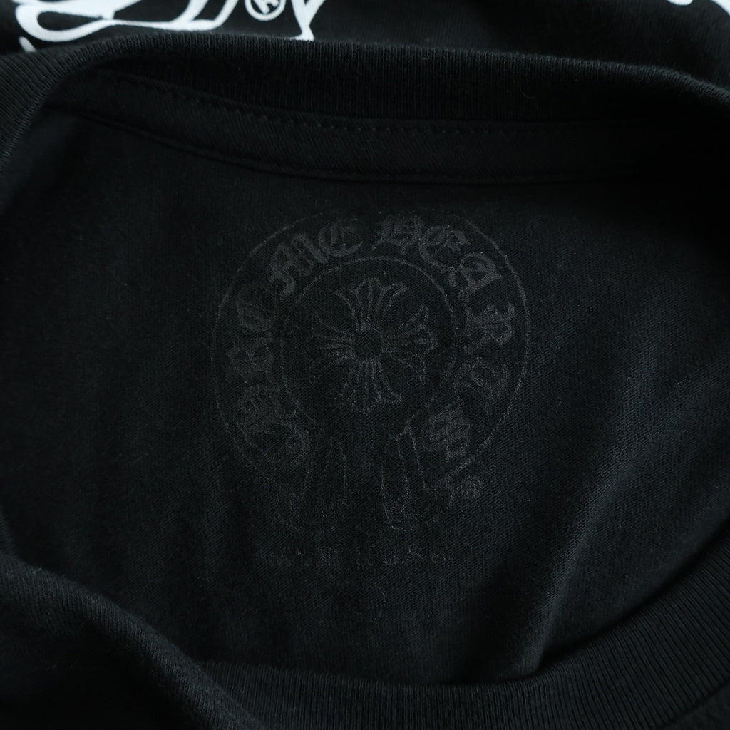 CHROME HEARTS(クロムハーツ) ASPEN HORSESHOE S/S TEE アスペン限定 ホースシュー クルーネック半袖Tシャツ カットソー ブラック