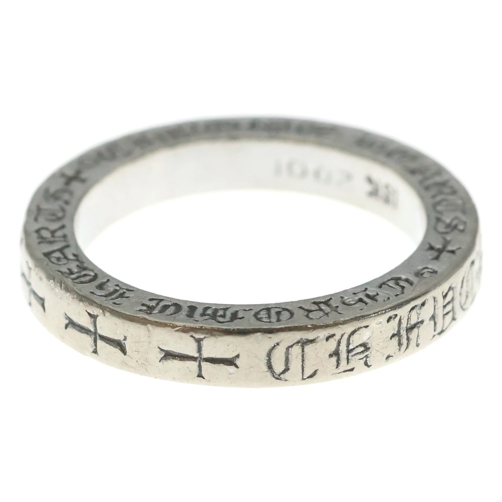 CHROME HEARTS(クロムハーツ) 18KWG 3mm SPACER FUCK YOU スペーサーファックユーリング ホワイトゴールド