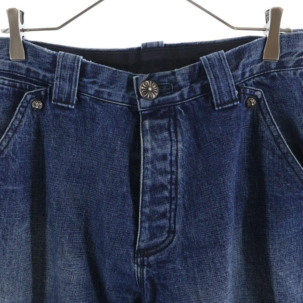 CHROME HEARTS(クロムハーツ) DENIM CARPENTER カーペンター ボタンフライ デニムパンツ インディゴ