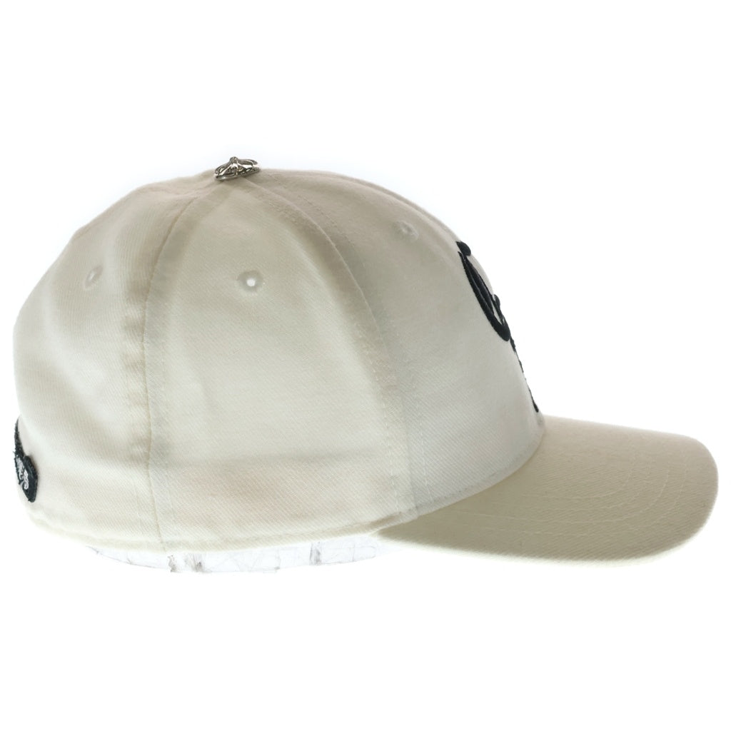 CHROME HEARTS(クロムハーツ) CH HAT CH刺繍ロゴ ベースボールキャップ ホワイト