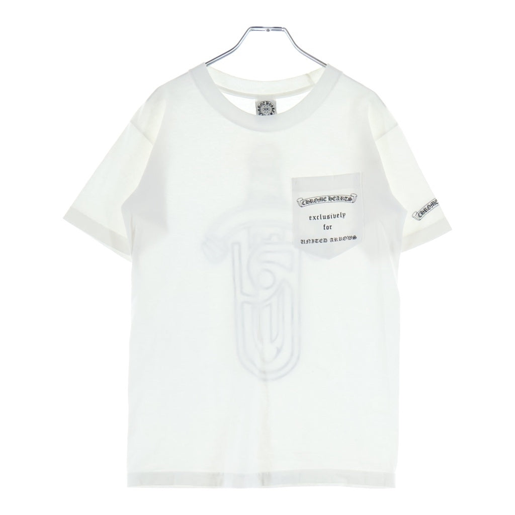 CHROME HEARTS(クロムハーツ) OLD S/S オールド ユナイテッドアローズ限定半袖Tシャツカットソー ホワイト