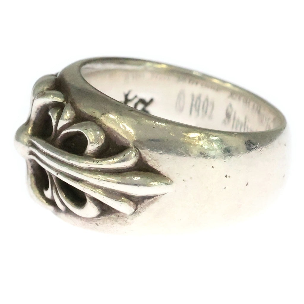 CHROME HEARTS(クロムハーツ) FLRL CRS フローラルクロス リング シルバー BCA346