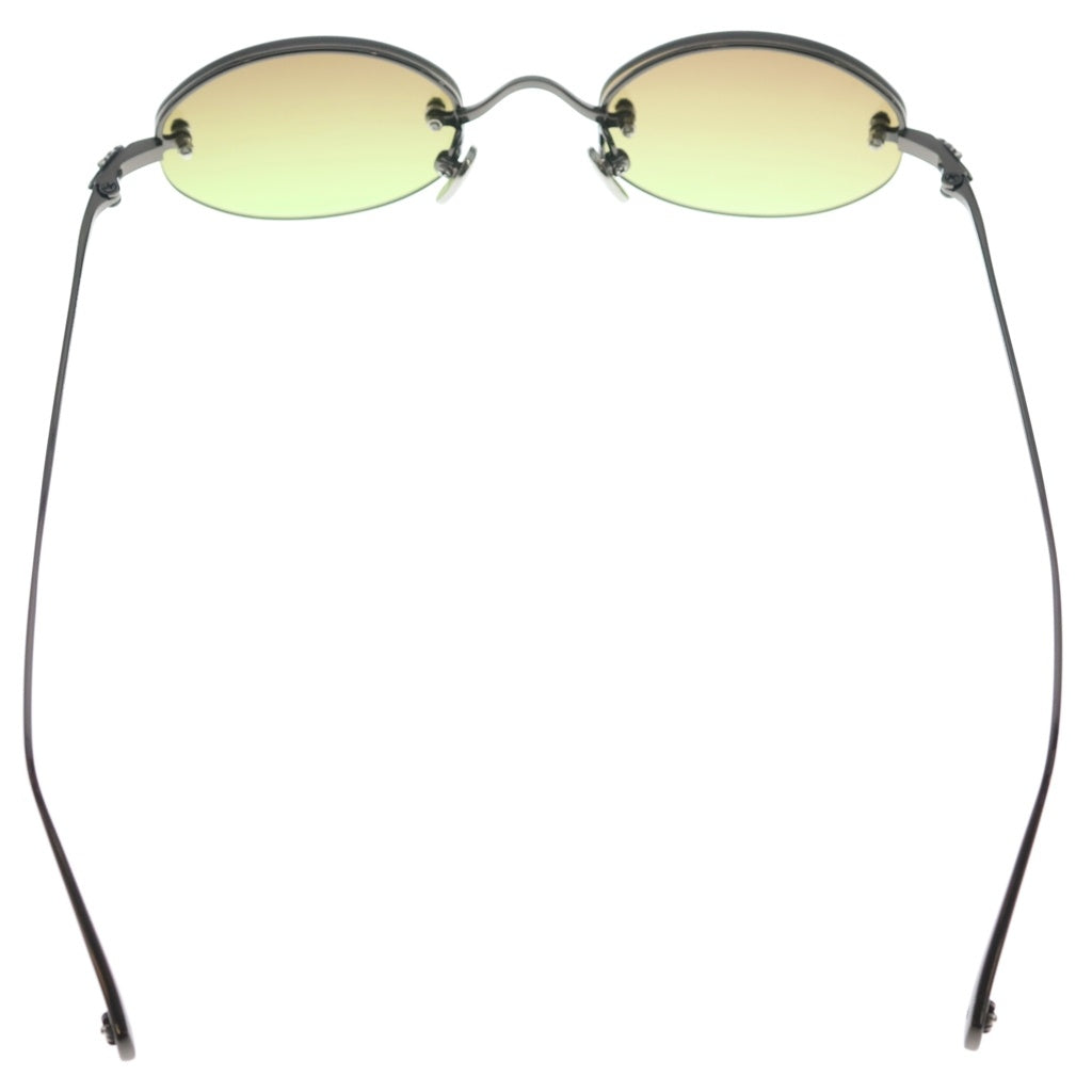 CHROME HEARTS(クロムハーツ) RAZZLE TITANIUM リムレス サイドダガー サングラス 眼鏡 オリーブ