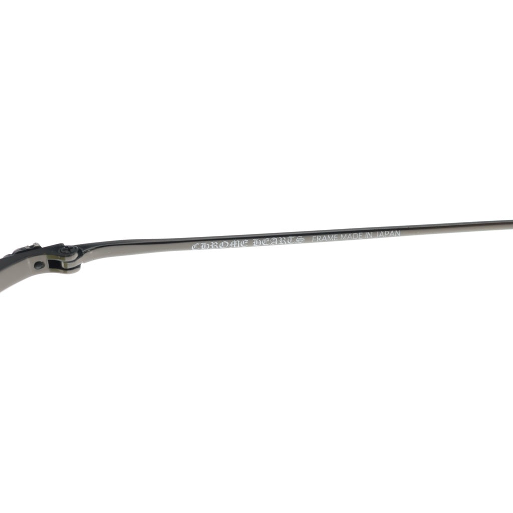CHROME HEARTS(クロムハーツ) RAZZLE TITANIUM リムレス サイドダガー サングラス 眼鏡 オリーブ