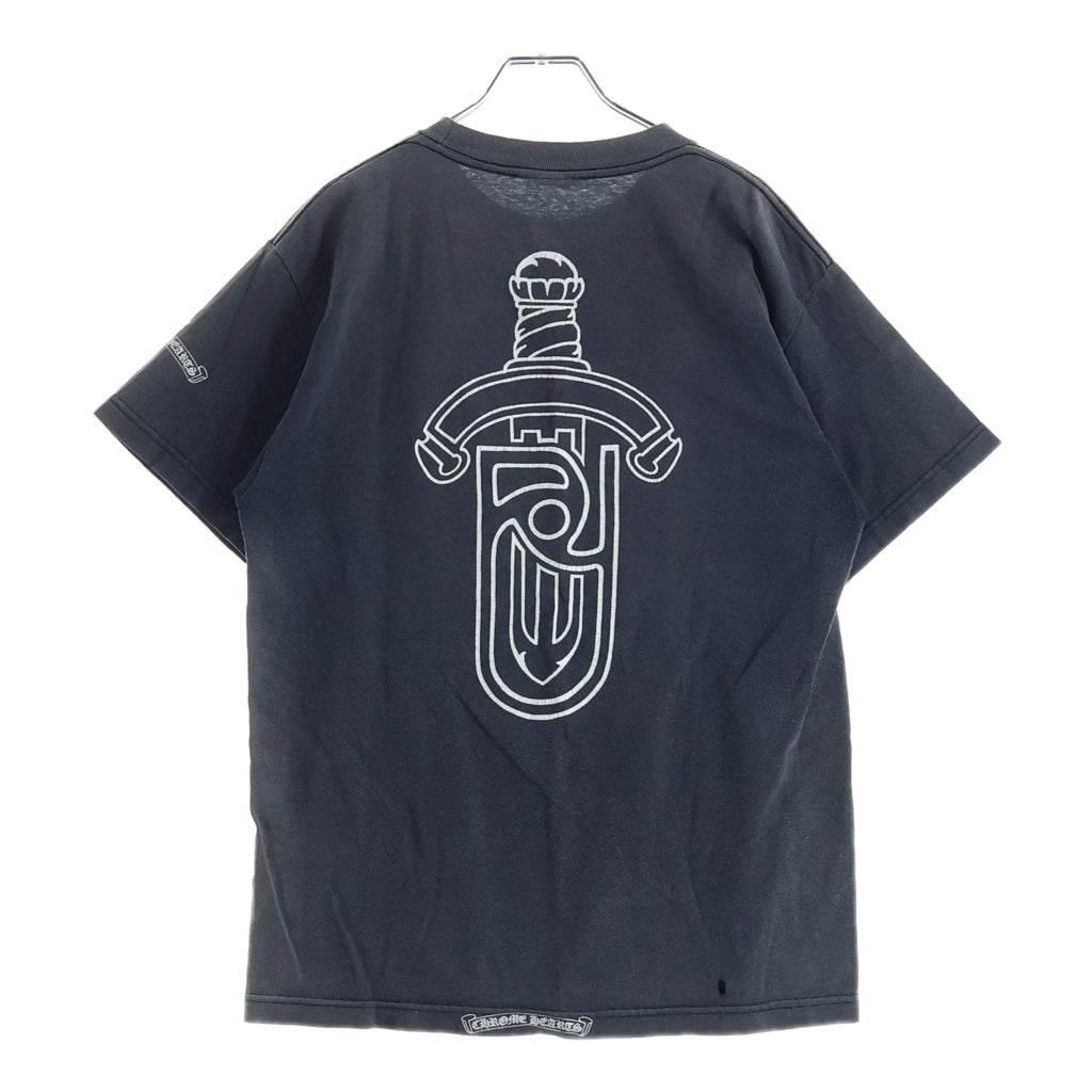 CHROME HEARTS(クロムハーツ) ×UNITED ARROWS OLD DAGGER Tee ユナイテッドアローズ オールドモデル ダガー クルーネック半袖Tシャツカットソー グレー