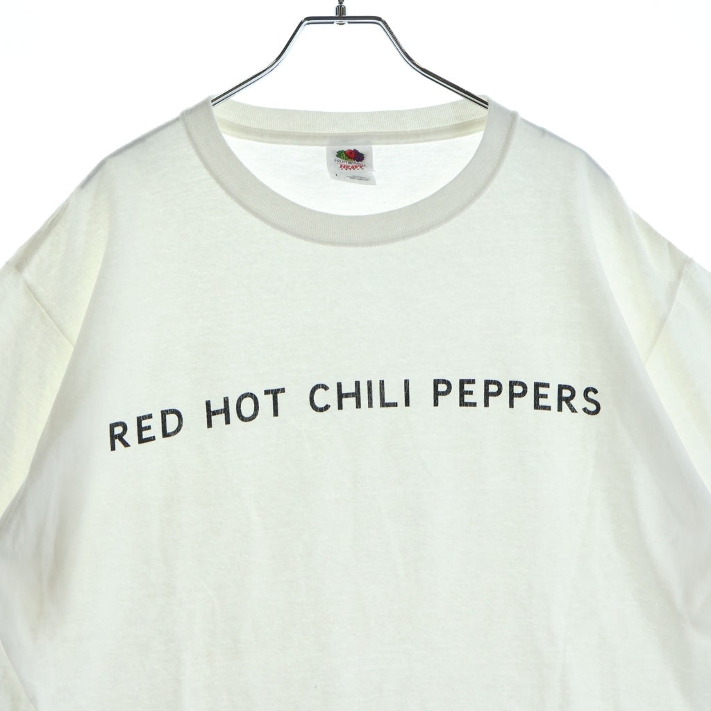 NO BRAND(ノーブランド) RED HOT CHILI PEPPERS I'M WITH YOU レッドホットチリペッパーズ 半袖Tシャツカットソー ホワイト