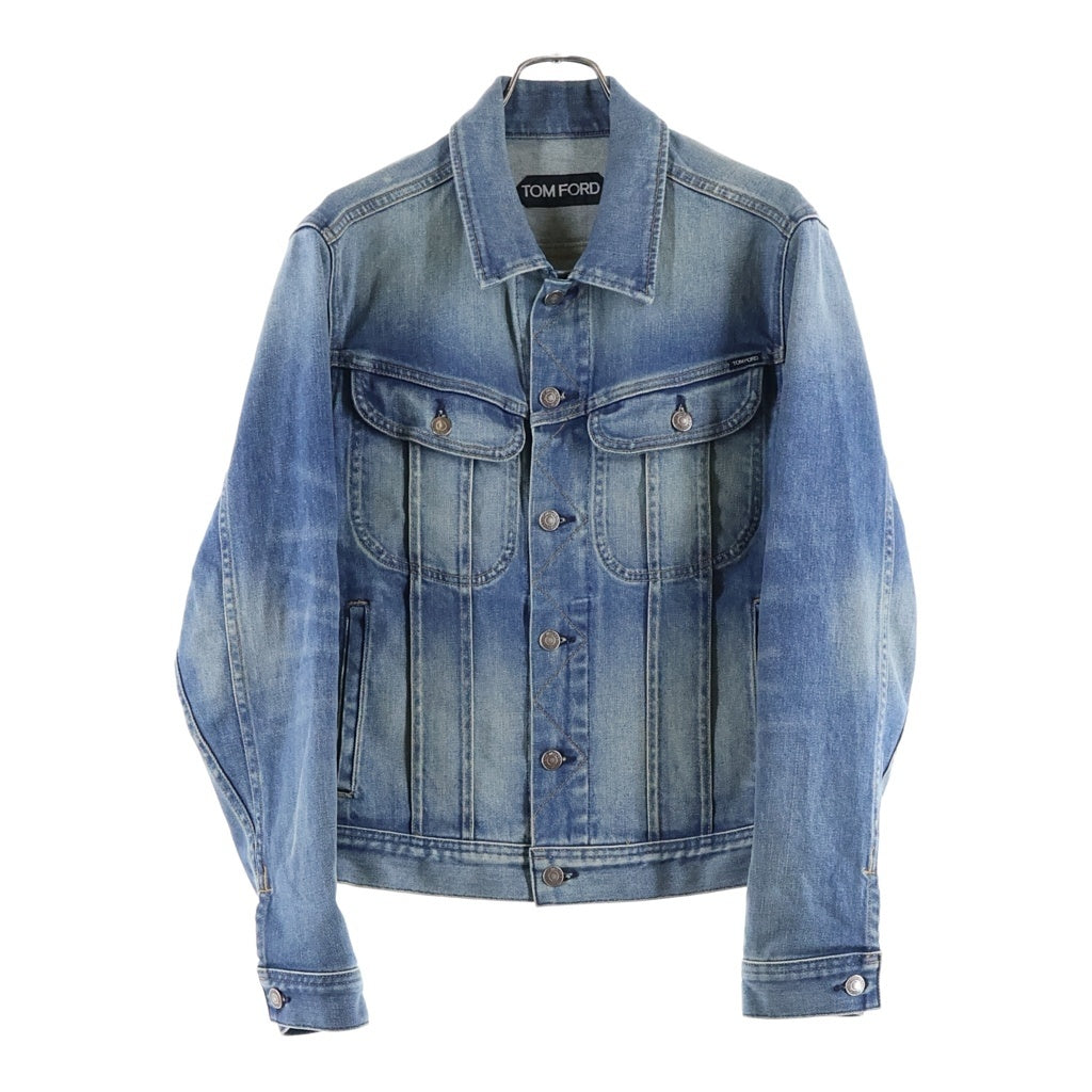 TOM FORD(トムフォード) Selvedge Denim Icon Jacket セルビッチ デニムジャケット インディゴ DJI001 DMC063S25