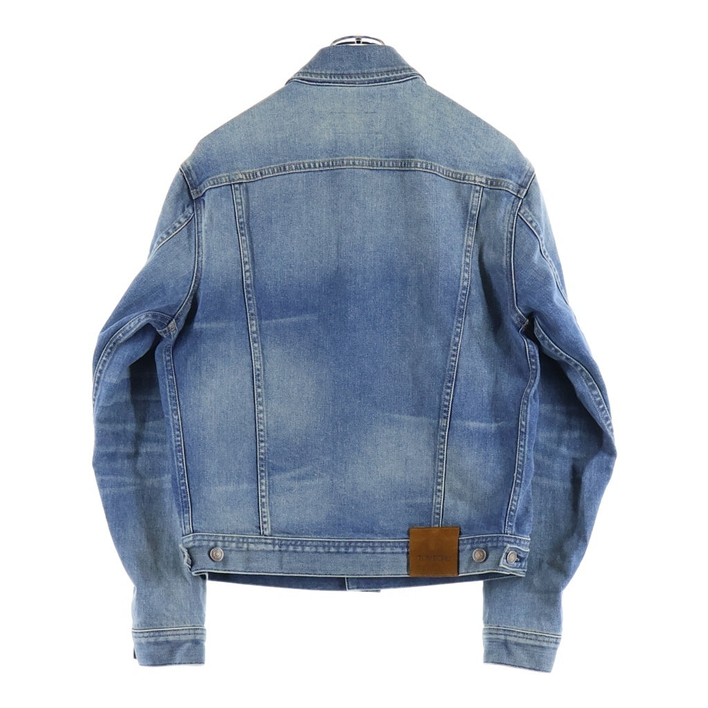 TOM FORD(トムフォード) Selvedge Denim Icon Jacket セルビッチ デニムジャケット インディゴ DJI001 DMC063S25