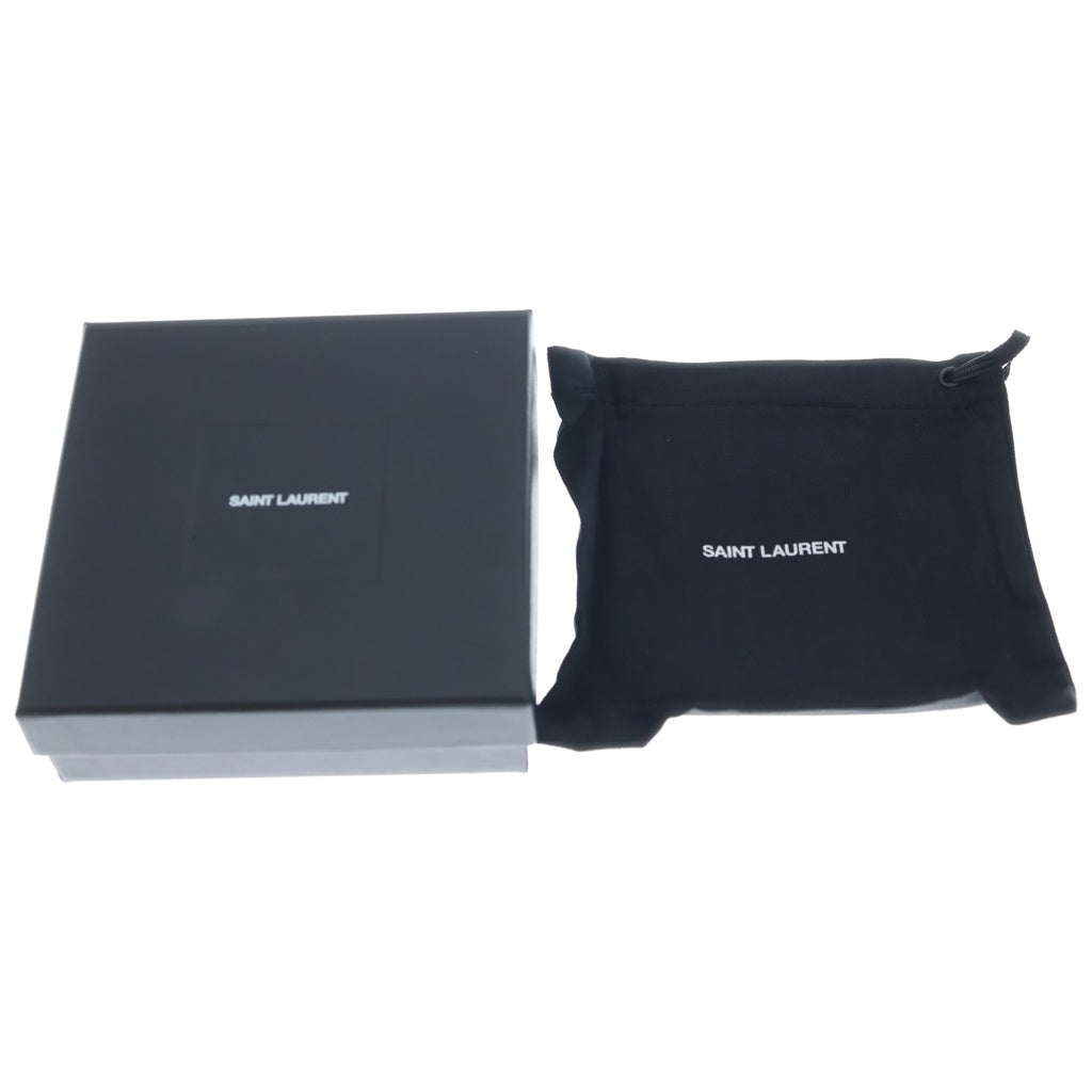 SAINT LAURENT PARIS(サンローランパリ) ロゴ刻印 レザーベルト ブラウン 608792-90-1119