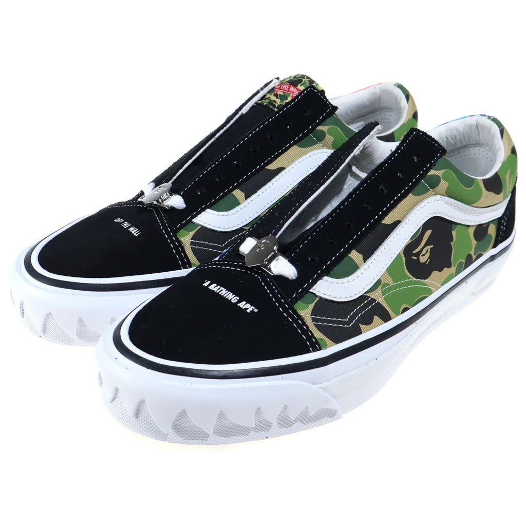 VANS(ヴァンズ) ×A BATHING APELx Old Skool Tb オールドスクール カモ ローカットスニーカー US8/26.0cm マルチカラー VN000E6VE36