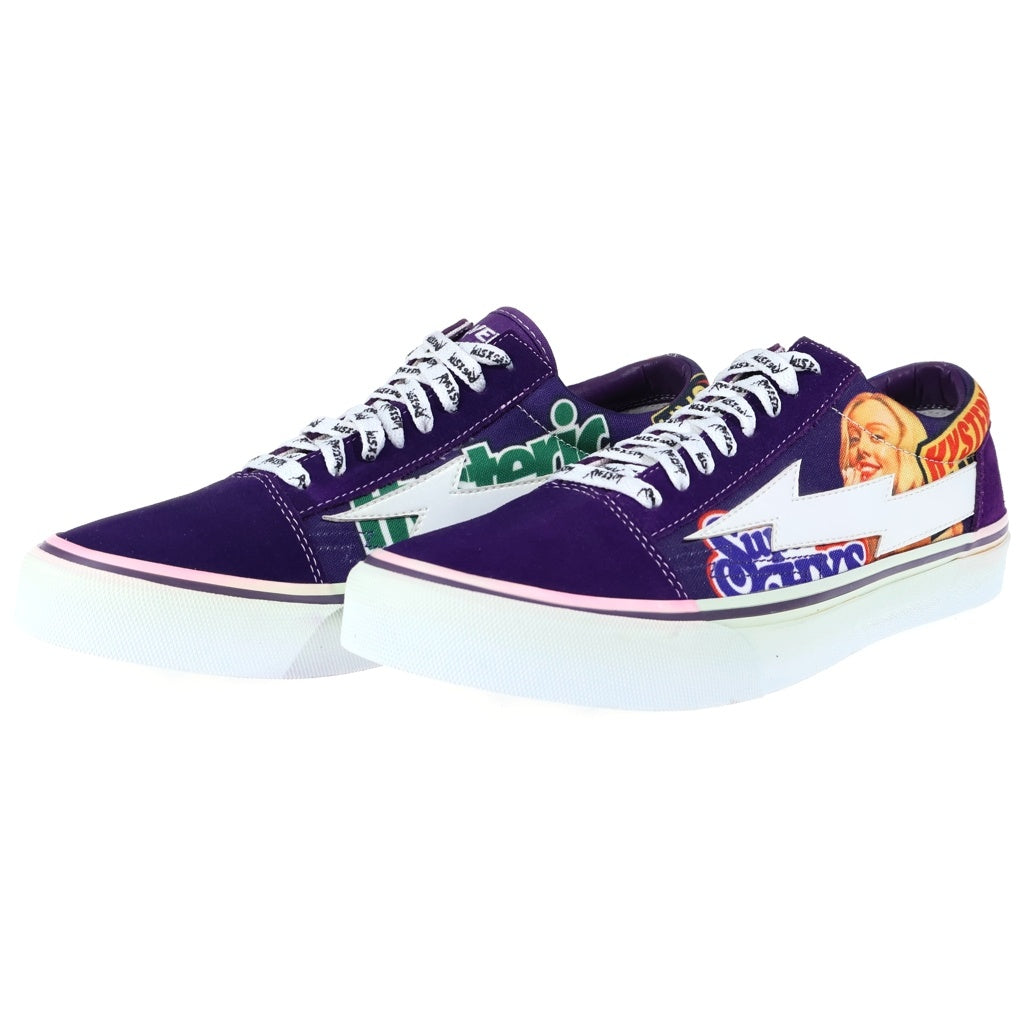 HYSTERIC GLAMOUR(ヒステリックグラマー) ×REVENGE X STORM リベンジストーム ローカットスニーカー パープル
