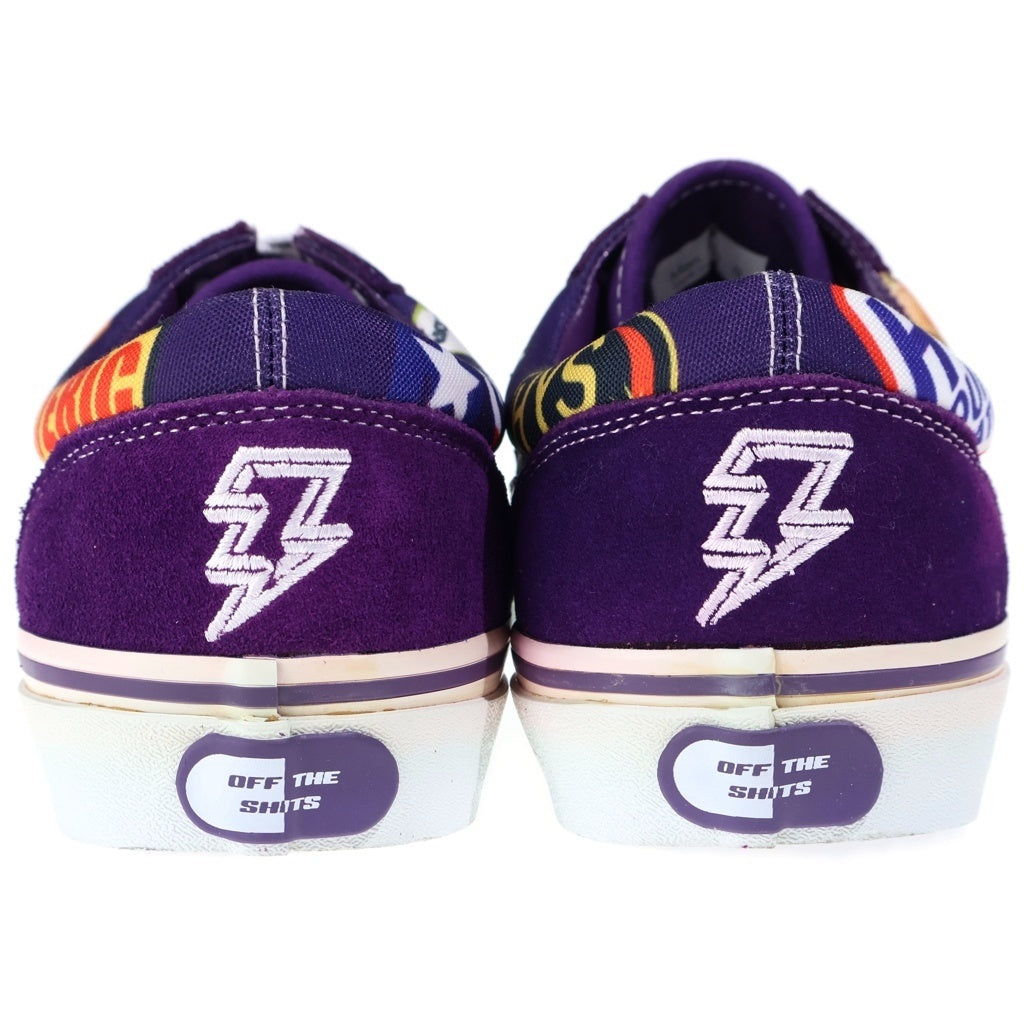HYSTERIC GLAMOUR(ヒステリックグラマー) ×REVENGE X STORM リベンジストーム ローカットスニーカー パープル