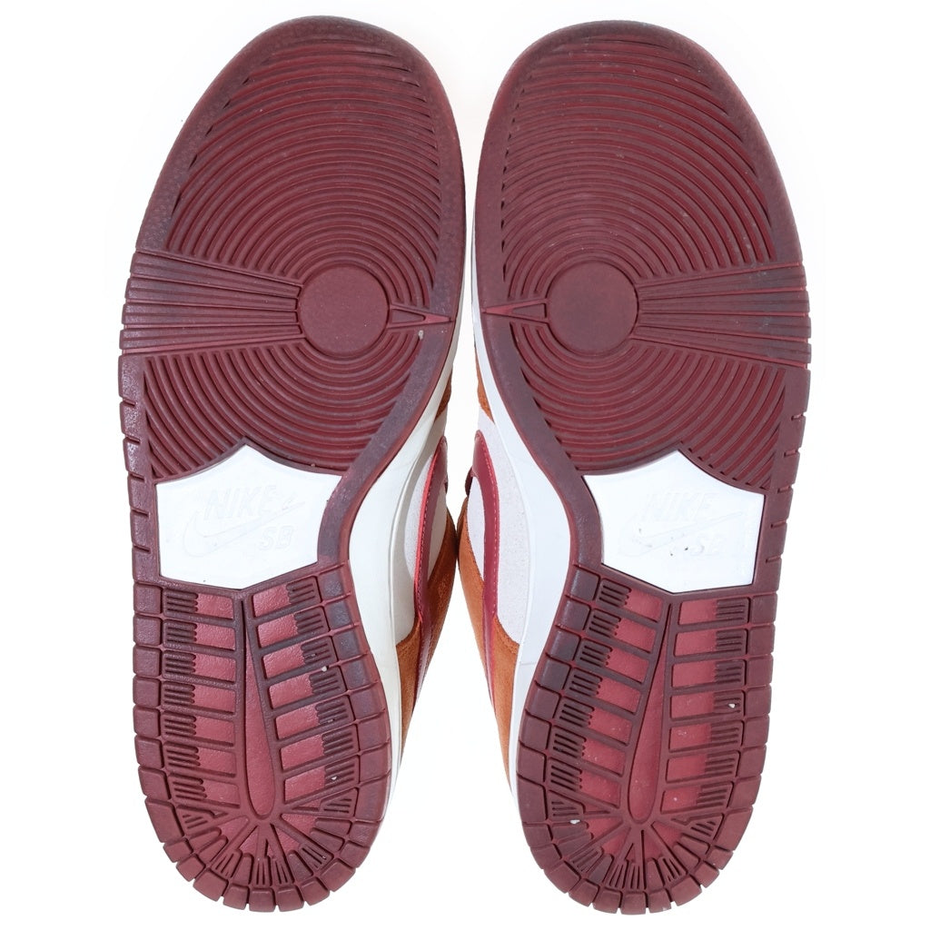 NIKE(ナイキ) DUNK LOW PRO DARK RUSSET CEDAR SB ダンク ロー プロ ダーク ラセット シダー ローカット スニーカー US9/27.0cm キャメル/グレー BQ6817-202