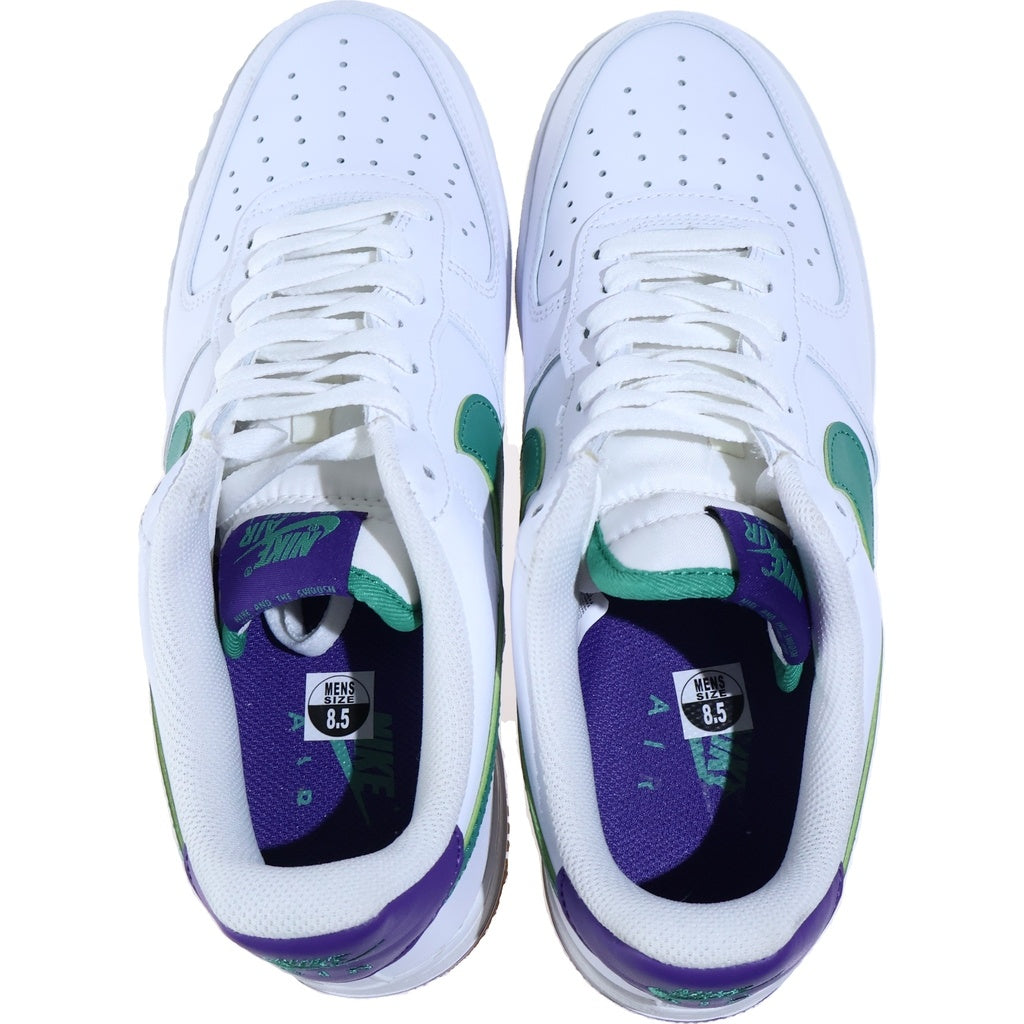 NIKE(ナイキ) AIR FORCE 1 07 JOKER エアフォース 07ジョーカー ローカットスニーカー ホワイト/グリーン US8.5/26.5cm DO1156-100