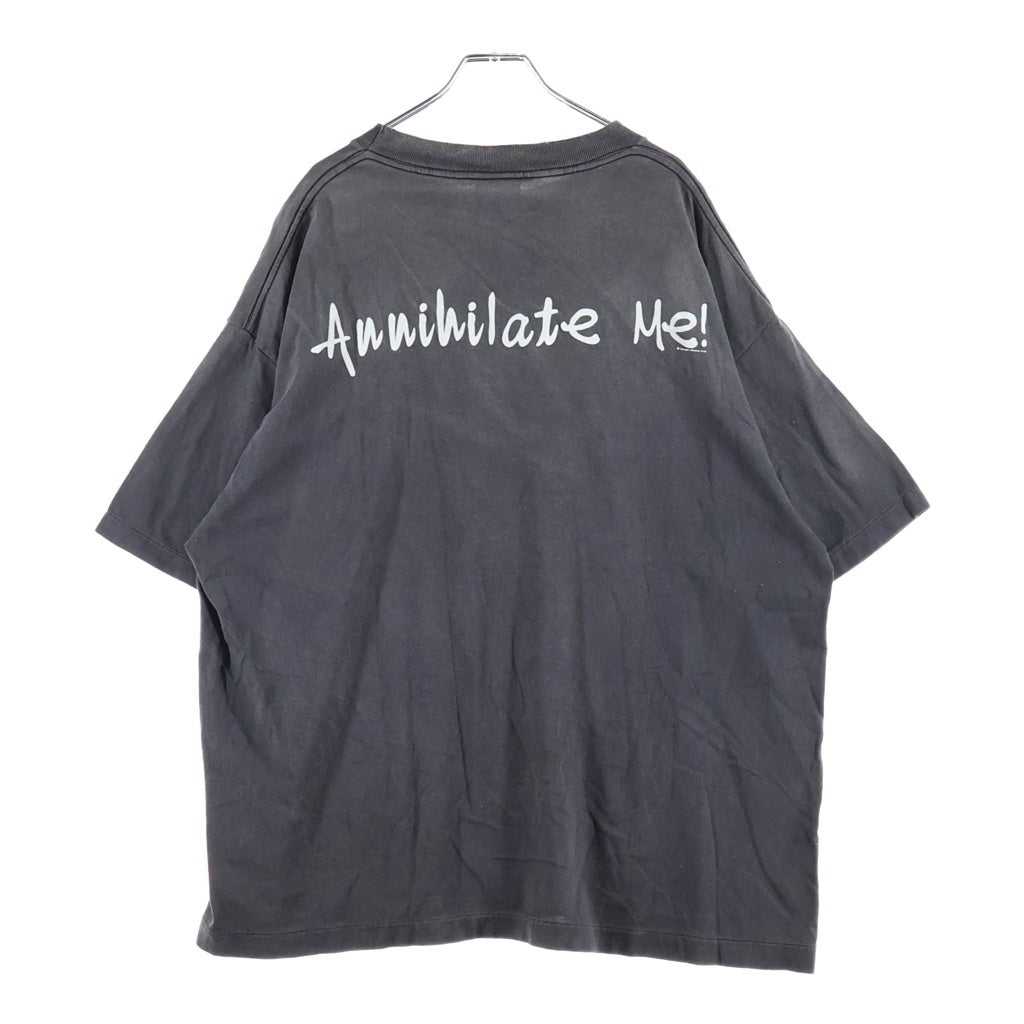 SAINT MICHAEL(セントマイケル) 24AW SS TEE クルーネック半袖Tシャツカットソー グレー SM-YS1-0000-001