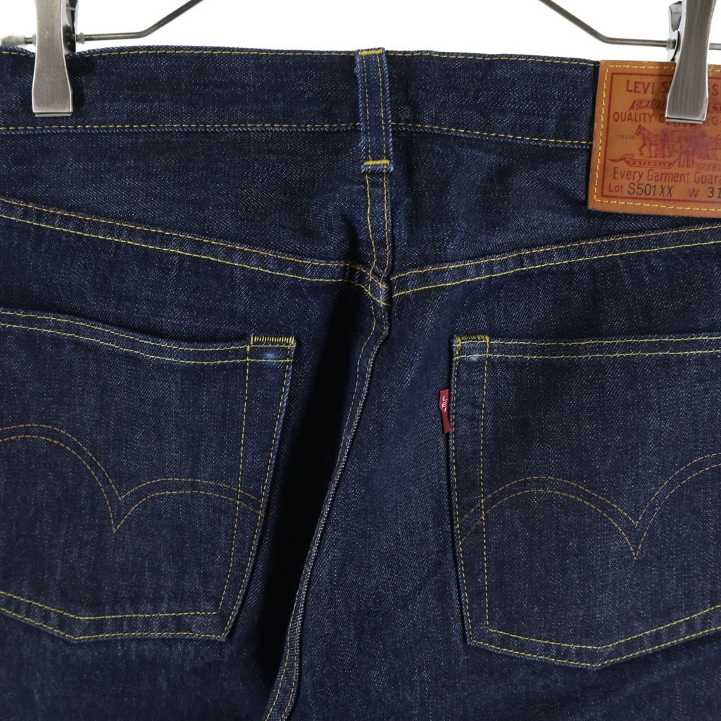 Levi's(リーバイス) 10S S501XX 大戦モデル 1944年復刻 USA製 ボタンフライデニムパンツ インディゴ 44501-6088