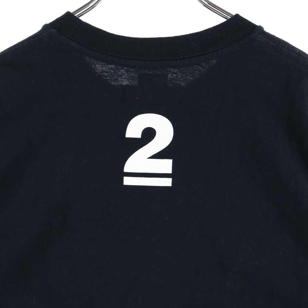UNDERCOVER(アンダーカバー) ×HUMAN MADE ヒューマンメイド LAST ORGY2 ラストオージー2 半袖Tシャツカットソー ブラック UC1B9807-2