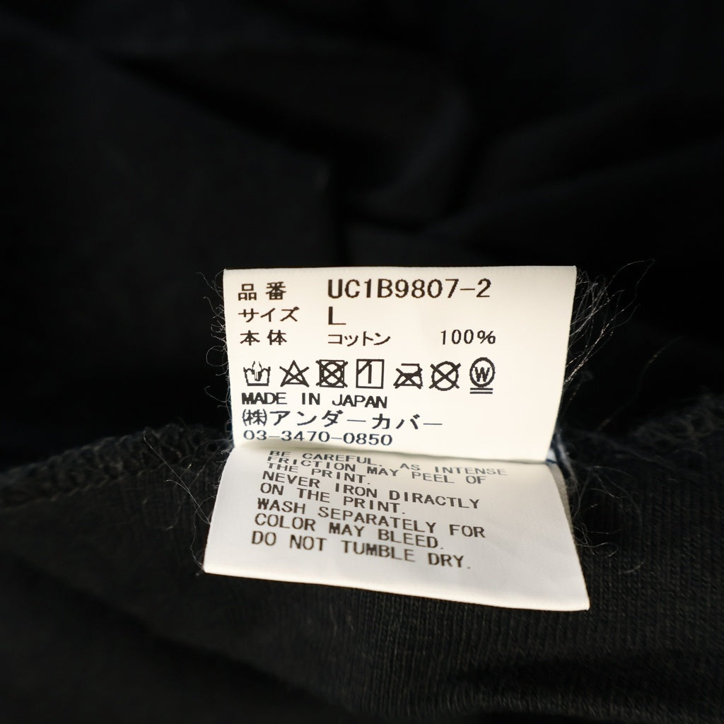 UNDERCOVER(アンダーカバー) ×HUMAN MADE ヒューマンメイド LAST ORGY2 ラストオージー2 半袖Tシャツカットソー ブラック UC1B9807-2