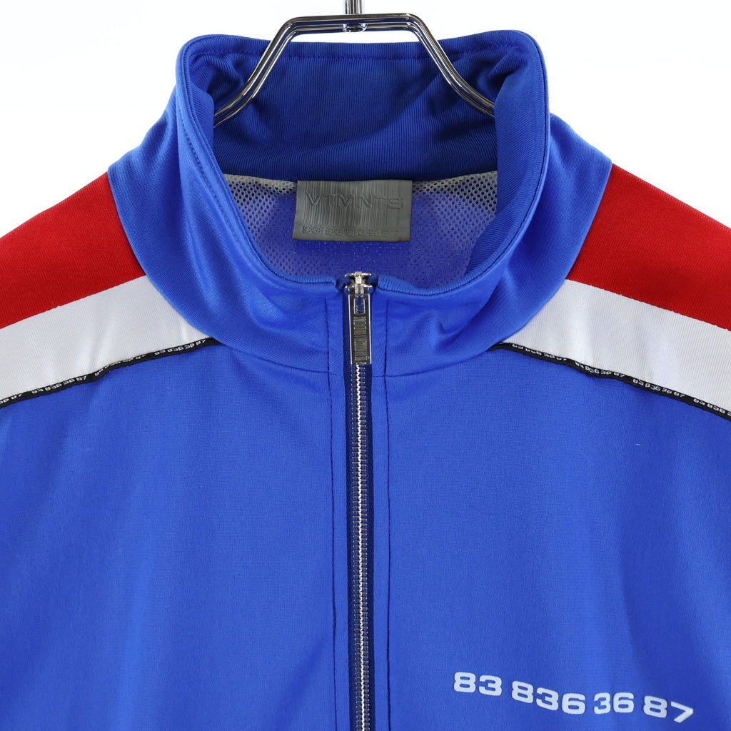 VTMNTS(ブイティーエムエヌティーエス) TAILORED TRACKSUIT JACKET トラックジャケット ブルー VL14AT100