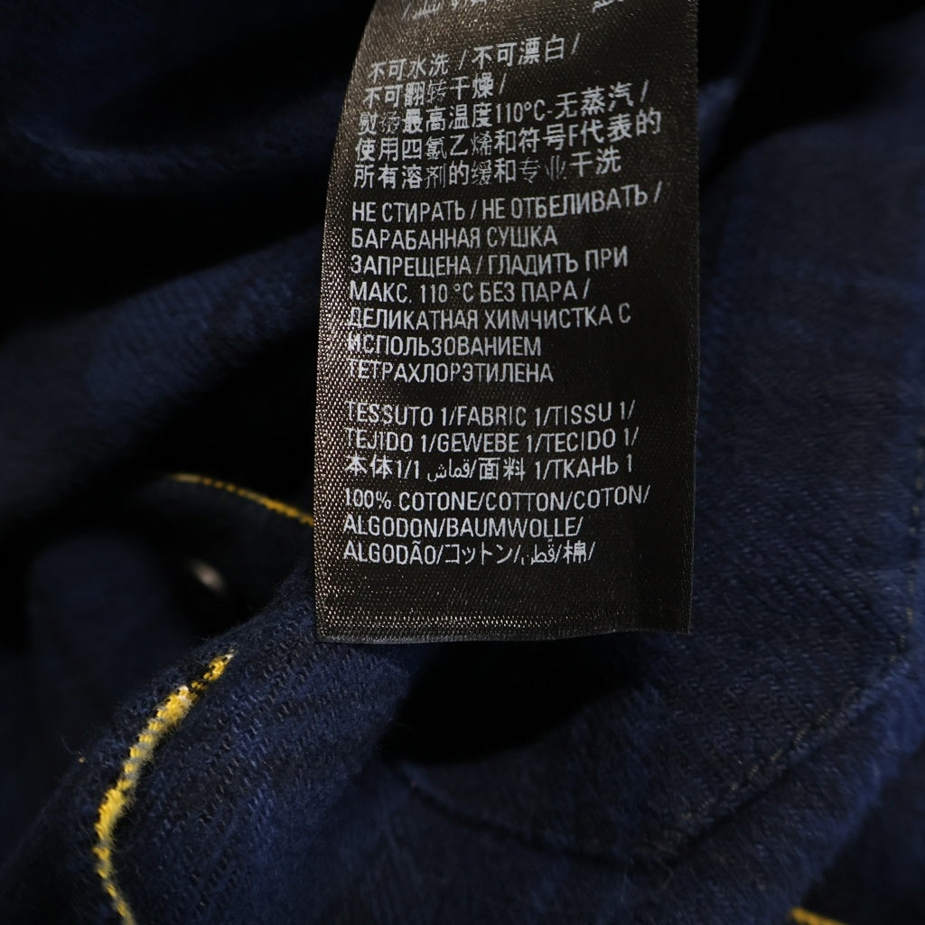 BALENCIAGA(バレンシアガ) 2AW REVERSIBLE SHIRT フランネルチェックリバーシブルオーバーサイズシャツ 720105 TNM27 イエロー