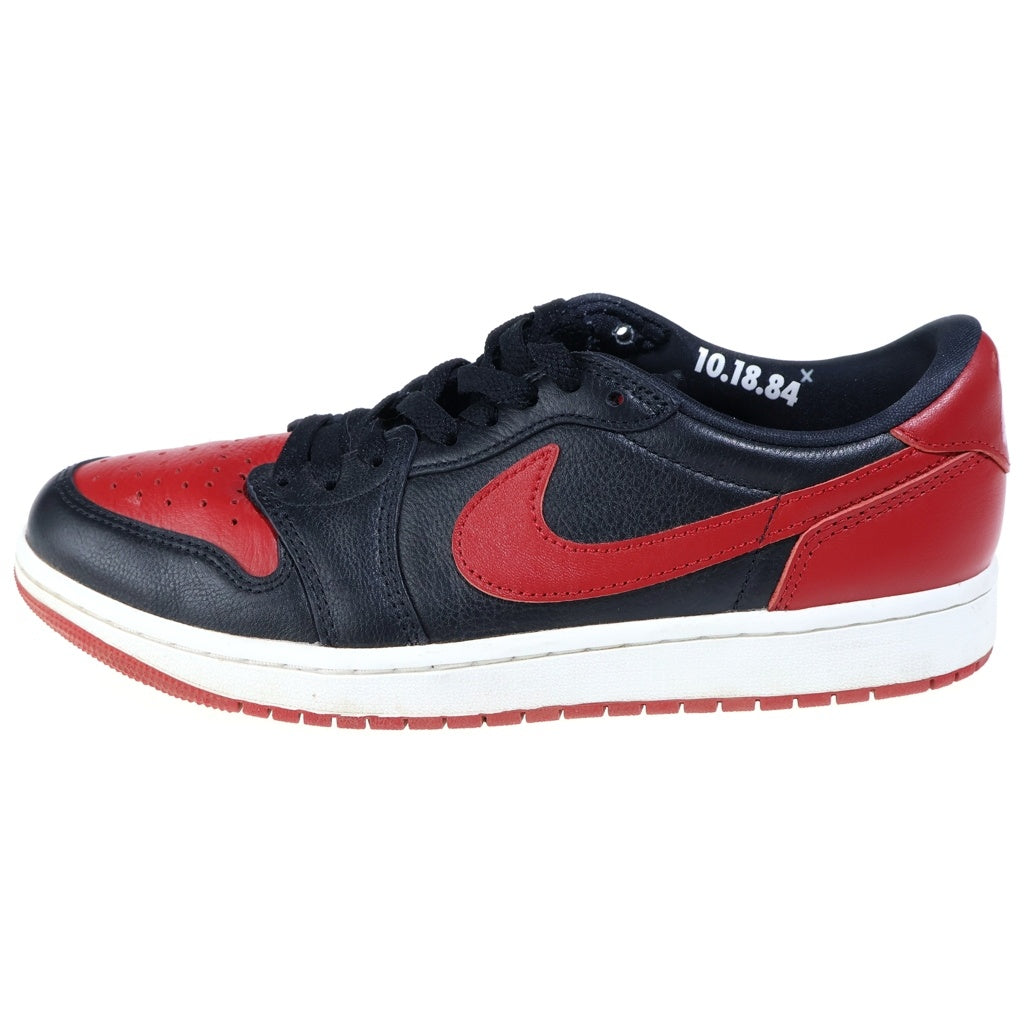NIKE(ナイキ) AIR JORDAN 1 RETRO LOW OG BANNED IW6276-001 エアジョーダン1 レトロ ローカットスニーカー レッド/ブラック US9.5/27.5cm