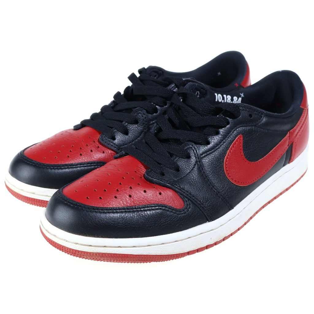 NIKE(ナイキ) AIR JORDAN 1 RETRO LOW OG BANNED IW6276-001 エアジョーダン1 レトロ ローカットスニーカー レッド/ブラック US9.5/27.5cm