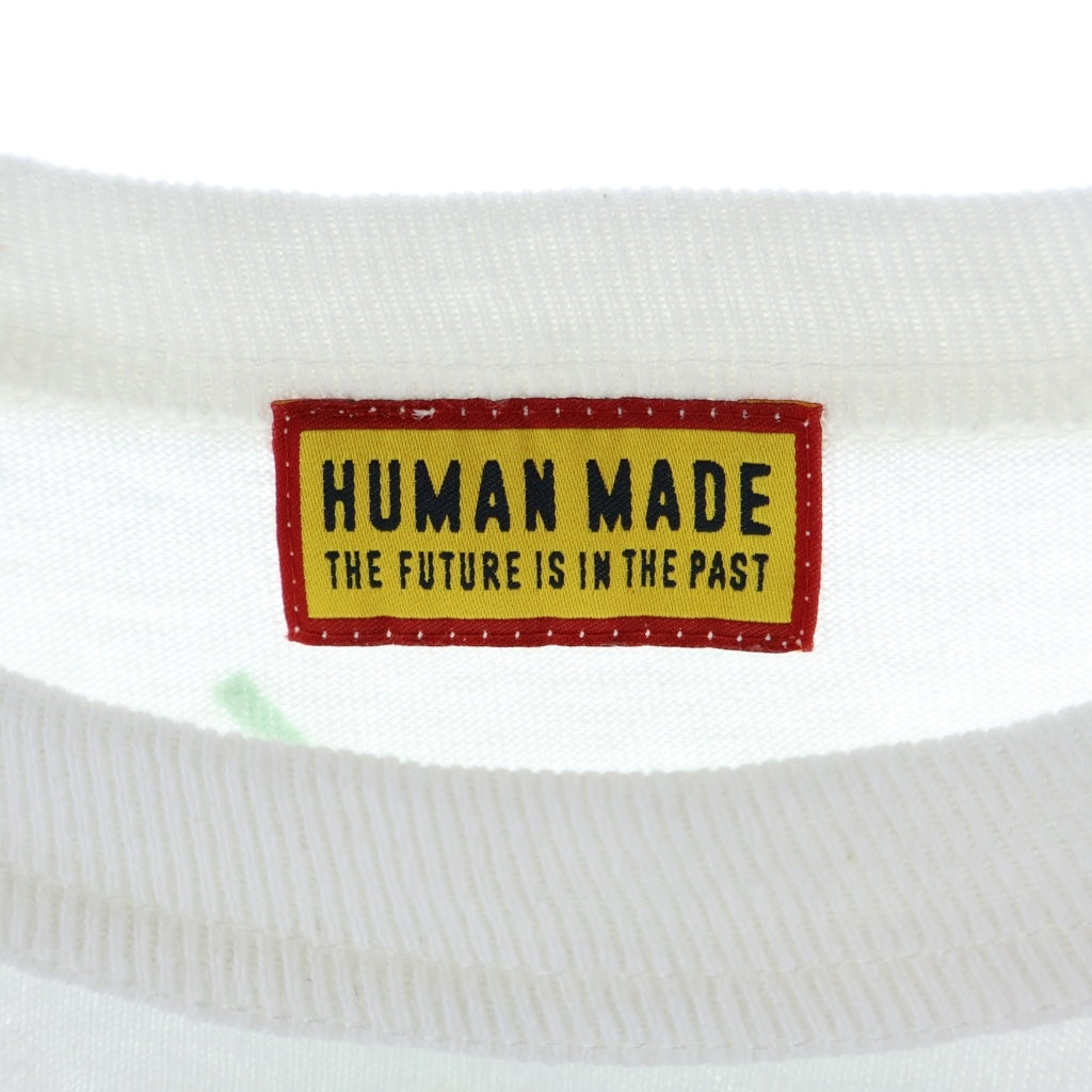 HUMAN MADE(ヒューマンメイド) BANGKOKオープン記念 HEART GRAPHIC T-SHIRT プリントTシャツ ホワイト/グリーン
