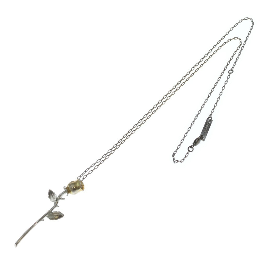 AMBUSH(アンブッシュ) ROSE NECKLACE ローズ ネックレス シルバー レディース