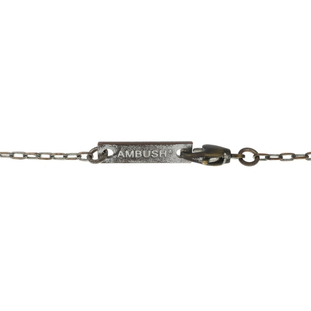 AMBUSH(アンブッシュ) ROSE NECKLACE ローズ ネックレス シルバー レディース