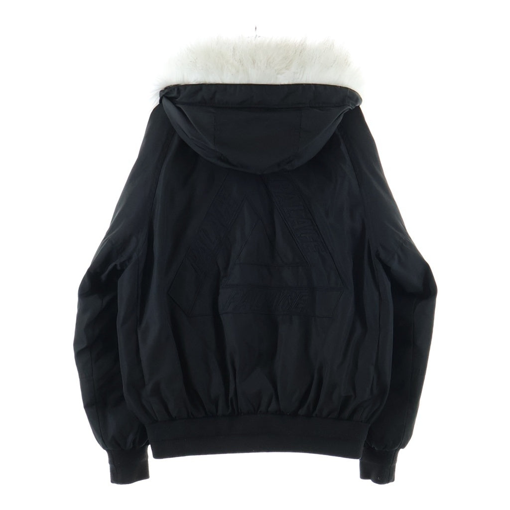 Palace Skateboards(パレススケートボーズ) 23AW P-2B CARGO PARKA JACKET マルチポケット ファー付き ジャケット ブラック