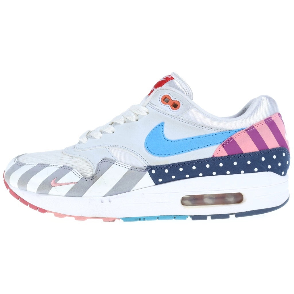 NIKE(ナイキ) ×Parra Air Max 1 パッラ エアマックス1 ローカットスニーカー グレー US10/28cm AT3057 100