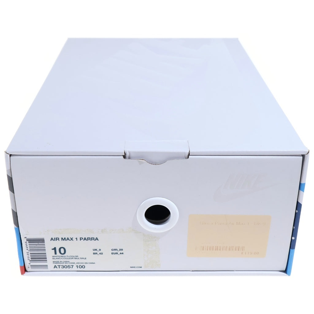 NIKE(ナイキ) ×Parra Air Max 1 パッラ エアマックス1 ローカットスニーカー グレー US10/28cm AT3057 100