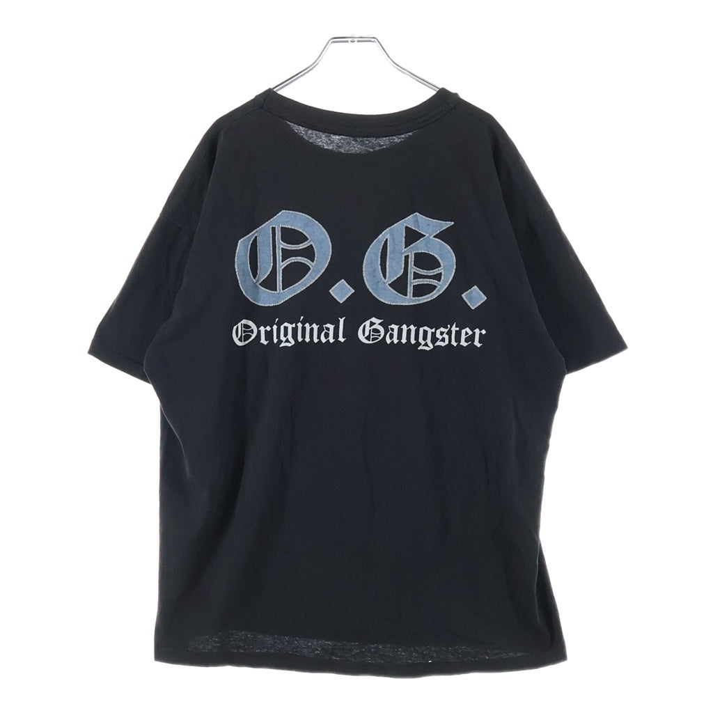 VINTAGE(ヴィンテージ) 90S ICE-T ORIGINAL GANGSTER アイスティー 両面プリント半袖Tシャツ ブラック