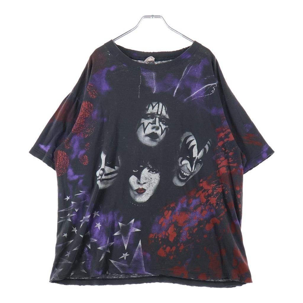 VINTAGE(ヴィンテージ) 90S KISS ALIVE WORLDWIDE TOUR TEE キス アライブ ワールドツアー 半袖Tシャツカットソー ブラック