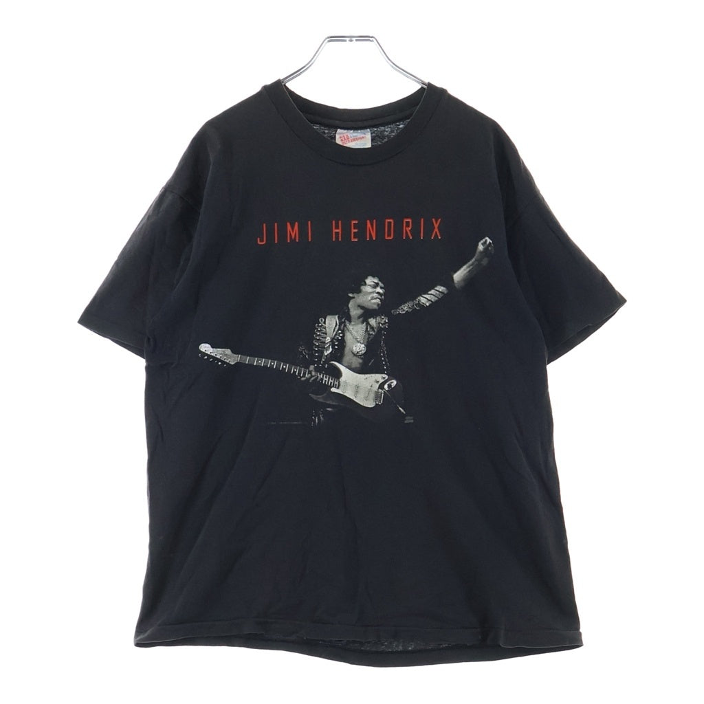 VINTAGE(ヴィンテージ) 90S JIMI HENDRIX 1967-70 ツアー プリント半袖Tシャツカットソー ブラック